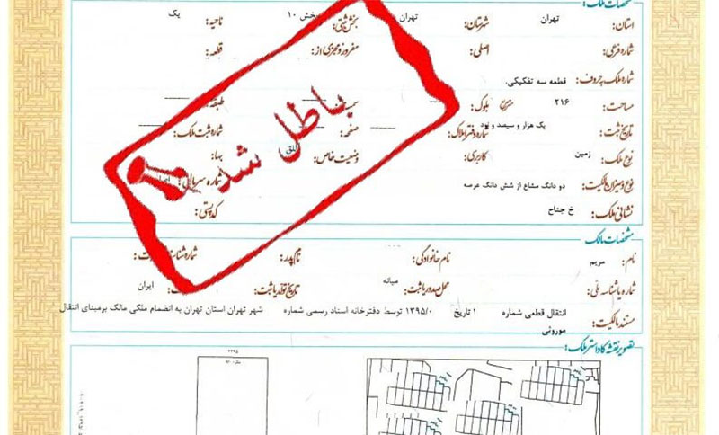 وکیل ابطال سند رسمی مالکیت ملک